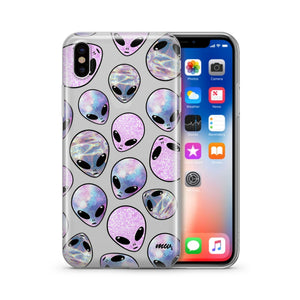 Galaxy People - Clear TPU iPhone Case / Samsung Case Phone Cover